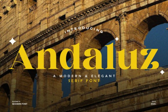 Andaluz: A Serif Font for Elegant Design