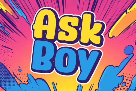 Ask Boy Display Font Review