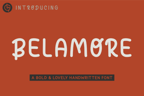 Belamore: A Handwritten Font for Creative Makers