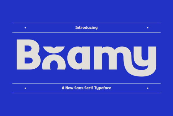 Boamy: A Bold Font for Business