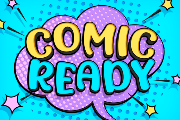 Comic Ready Font for Creative Makers