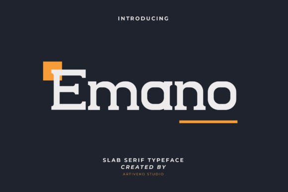 Emano: A Font for Creative Makers