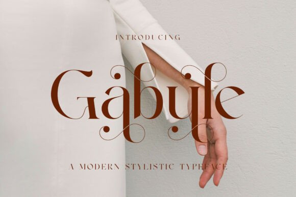 Gabule: A Modern Serif Font