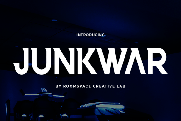 Junkwar: A Bold Sans Serif for Modern Branding