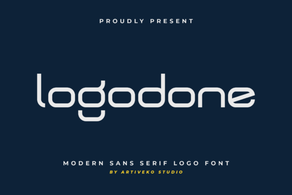 Logodone: A Bold Font for Modern Brands