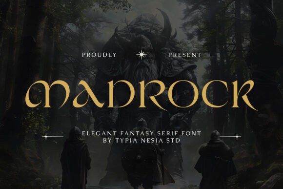 Madrock: A Fantasy Serif Font for Impactful Design