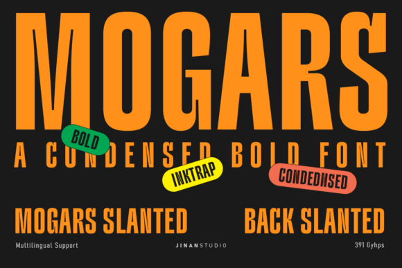 Mogars: A Bold Typeface for Impact