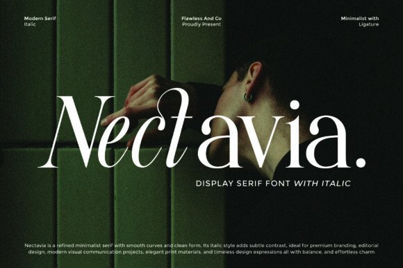 Nectavia: A Font for Clear Campaigns