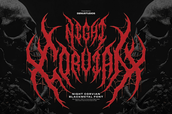 Night Corvian Font