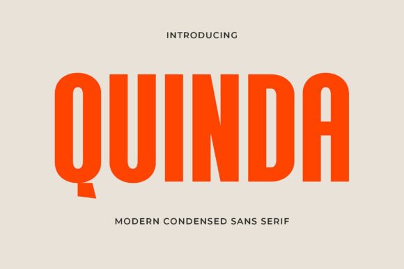 Quinda: A Modern Sans Serif for Editorial Design