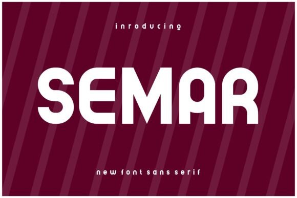 Semar: A Bold Font for Business