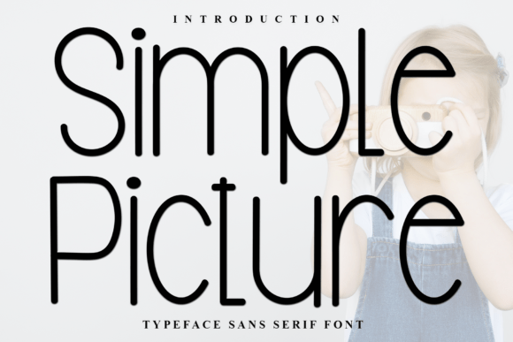 Simple Picture Font for Creative Makers