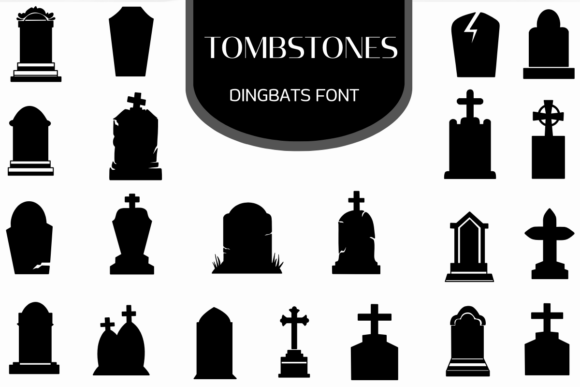 Tombstones Font for Creative Projects